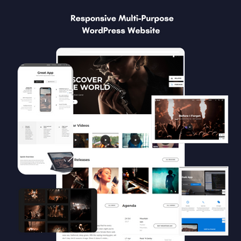 Responsive Multi-Purpose WordPress Website