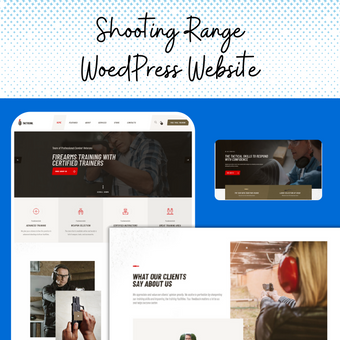 Shooting Range WordPress Responsive Website