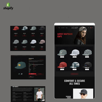 ICAPS Product Shopify Website