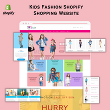 Kids Fashion Shopify Shopping Website