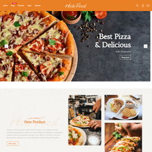 Fastfood & Restaurant Shopify Shopping Website