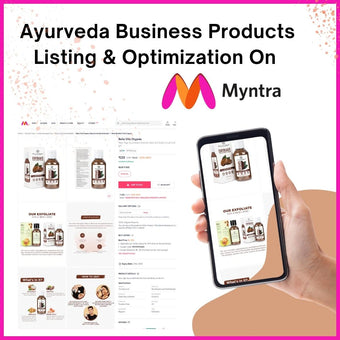 Ayurveda Business Products Listing & Optimization On Myntra