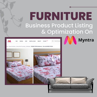 Furniture Business Product Listing & Optimization On Myntra