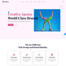 Creative Portfolio WordPress Website