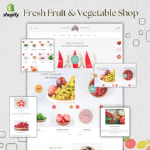 Fresh Fruit & Vegetable Shop Shopify Shopping Website
