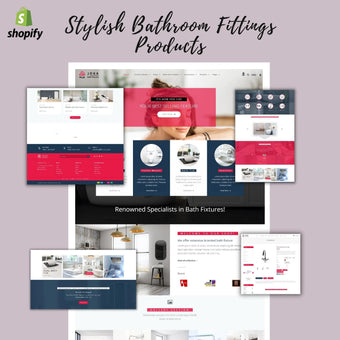 Stylish Bathroom Fittings Shop Shopify Shopping Website