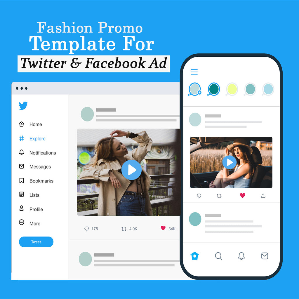 Get Customize Facebook Ads Video for Fashion
