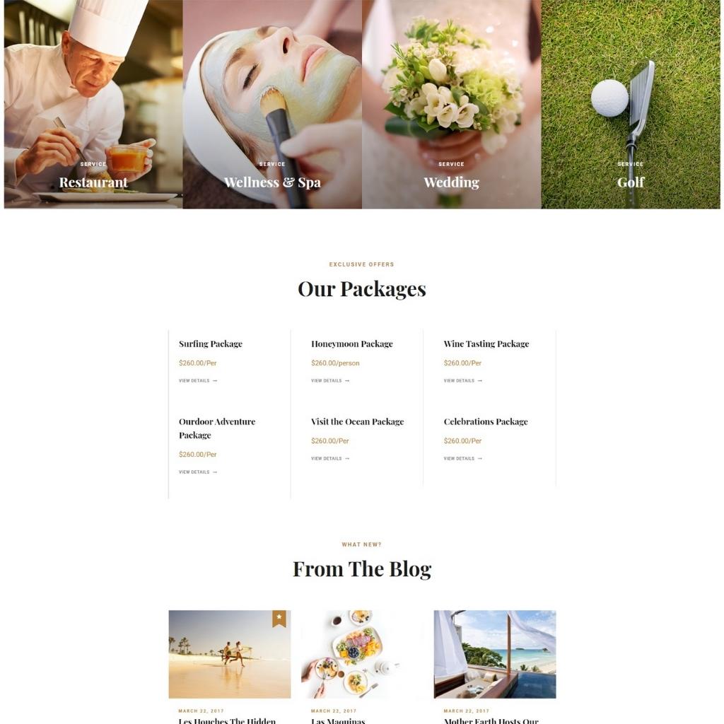 Fleurdesel - Hotel Booking WordPress  Website
