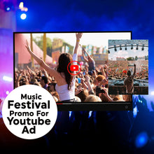 Get Customize Youtube Ads Video for Music Event