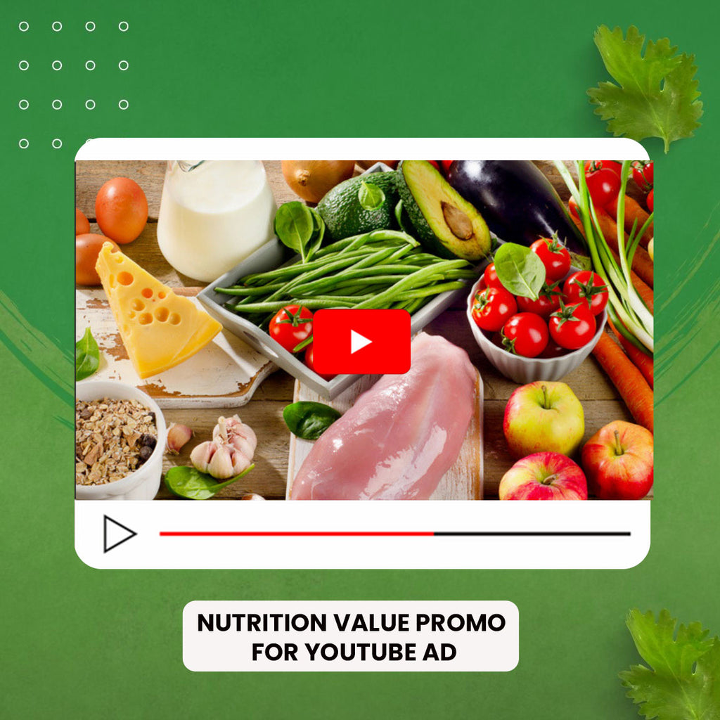 Get Customize Youtube Ads Video for Nutrition Brands