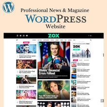 Professional News & Magazine WordPress Website