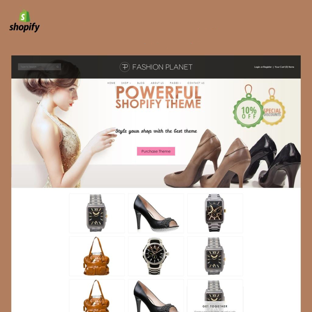 Ecommerce Shopify Website