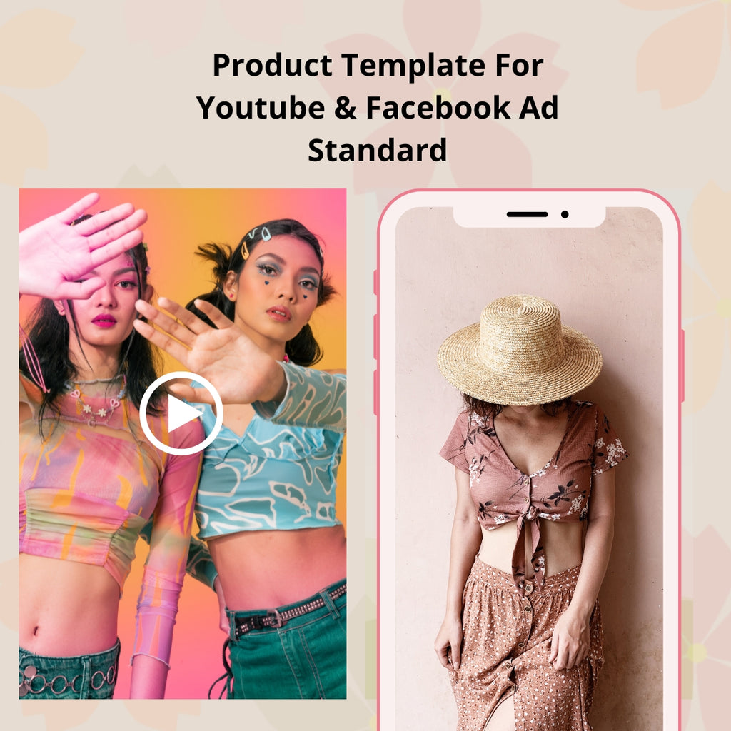 Product Template For Youtube & Facebook Ad