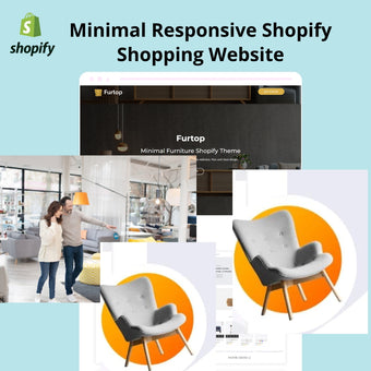 Minimal Responsive Shopify Shopping Website