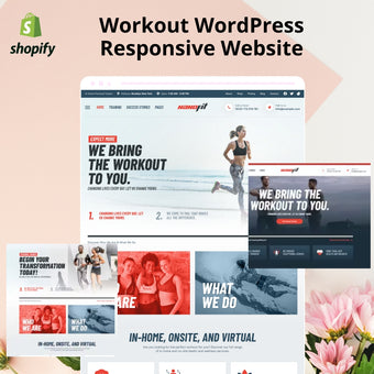 Workout WordPress Responsive Website