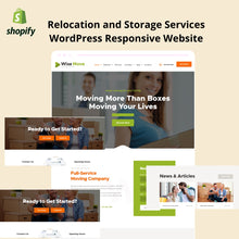 Relocation and Storage Services WordPress Responsive Website