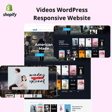 Videos WordPress Responsive Website
