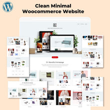Clean Minimal Woo-commerce Website