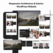 Interior & Exterior Design WordPress Responsive Website