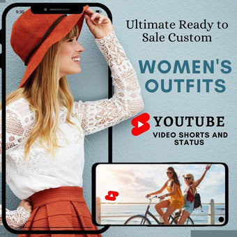 Ultimate Ready to Sale Custom Women's Outfits Youtube Shorts Video And Status