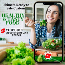 Ultimate Ready to Sale Custom Healthy & Tasty food Youtube Shorts Video And Status