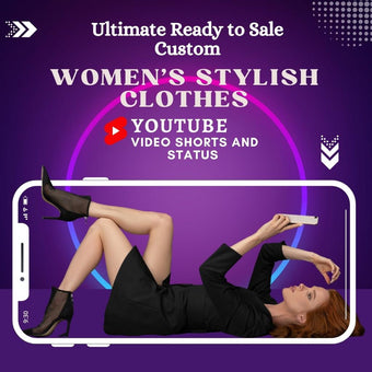 Ultimate Ready to Sale Custom Women's Stylish Clothes Youtube Shorts Video And Status