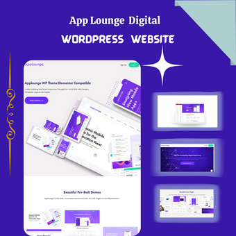AppLounge Digital WordPress Website
