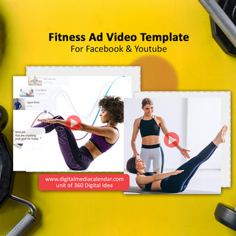 Get Customize Youtube Ads Video for Fitness Center