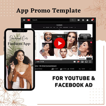 App Promo Template For Youtube & Facebook Ad