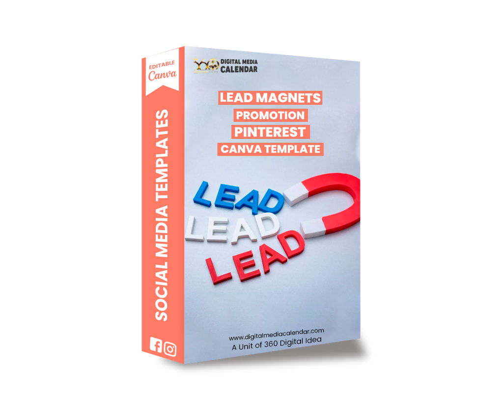 30 Ultimate Lead Magnets Promotion  Pinterest Canva Template