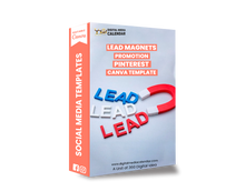 30 Ultimate Lead Magnets Promotion  Pinterest Canva Template