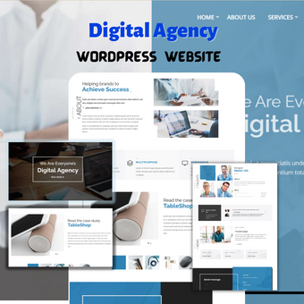 Digital Agency WordPress Responsive Website