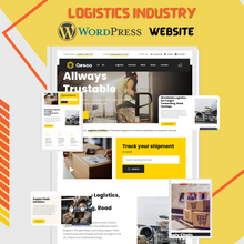 Logistics Industry WordPress Website