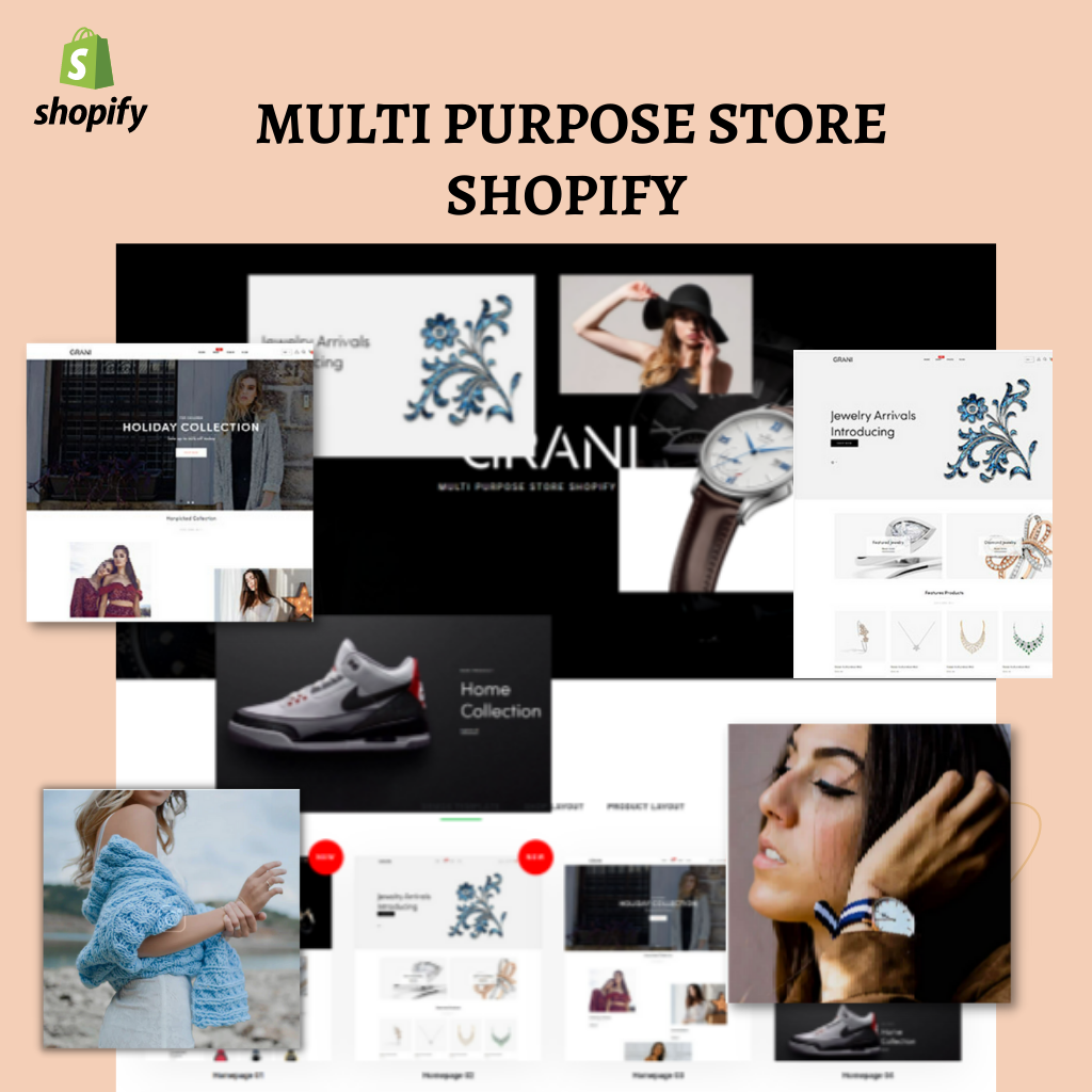 multi purpose store shopify Shopping Website