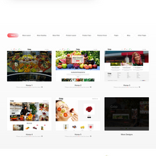 Organic Food/Fruit/Vegetables E-Commerce Shopify website