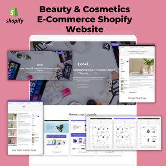Beauty & Cosmetics E-Commerce Shopping Website