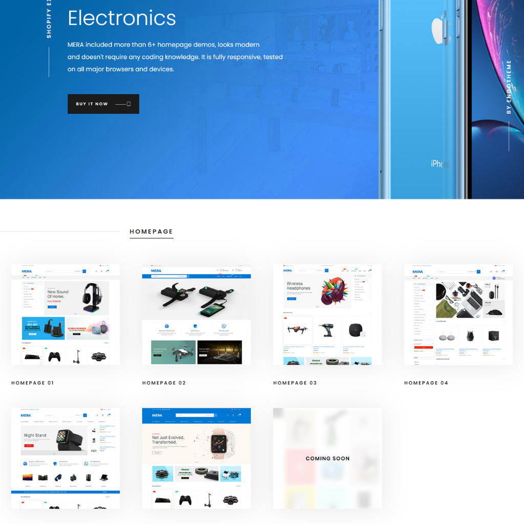 Electronicsfor Shopify Shopify Shopping Website