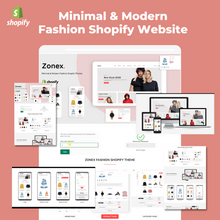 Minimal & Modern Fashion Shopify Shopping Website