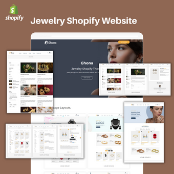 Jewelry Shopify Shopping Website