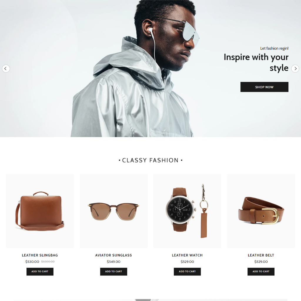 Fashion Shopify Shopping Website