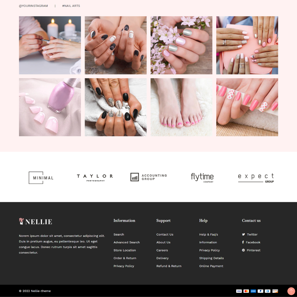 Nail Polish Shopify Website