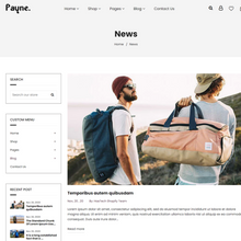 Payne is a Modern E-Commerce Shopify Website