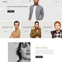 Men & Women Clothing Shopify Shopping Website
