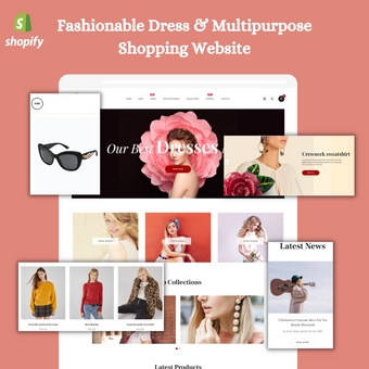 Fashionable Dress & Multipurpose Shopping Website