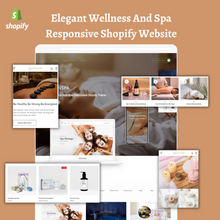 Elegant Wellness And Spa Responsive Shopify Website