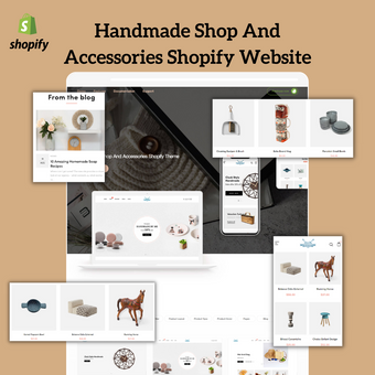 Handmade Shop And Accessories Shopify Website