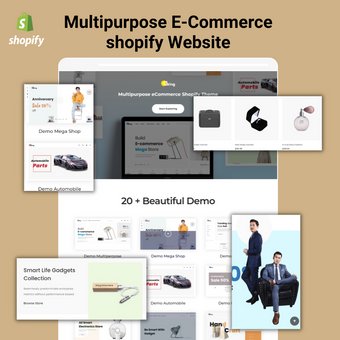 Multipurpose E-Commerce shopify Website