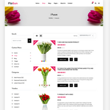 Flower Store Shopify Shopping Website