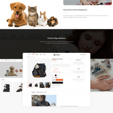 Pets Shop Responsive Shopify Website