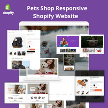 Pets Shop Responsive Shopify Website